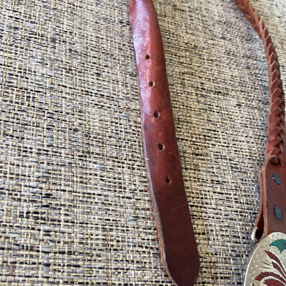 Leather  belt by  Dove - Picture 4 of 5